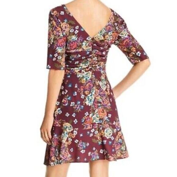 WAYF size large floral mini dress - Picture 2 of 6